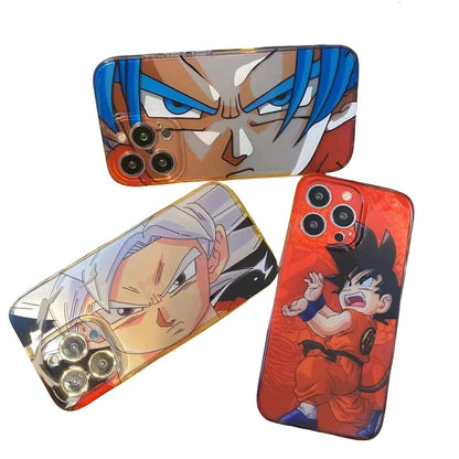 Son Goku/Torankusu/Frieza Apple silicone crash-resistant phone case