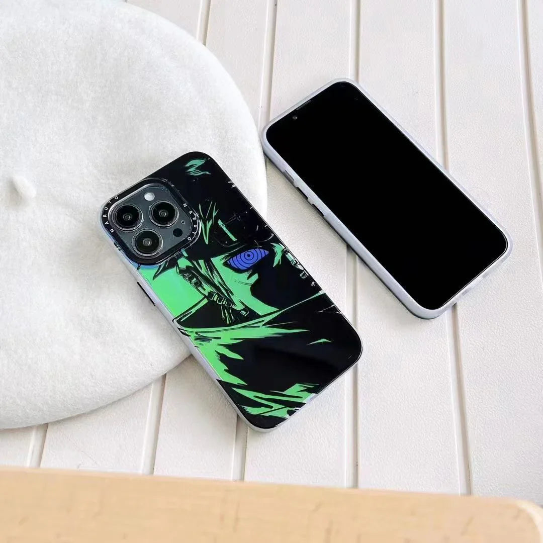 Pain/Kakashi/Obito Apple exquisite Trend Silicone Anti-collision phone case