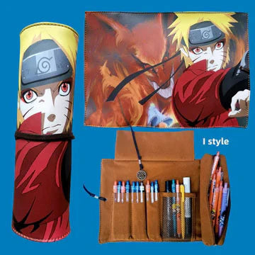 Itachi/Sasuke role high definition pattern Printing handsome cartoon scrolls creative pen bag