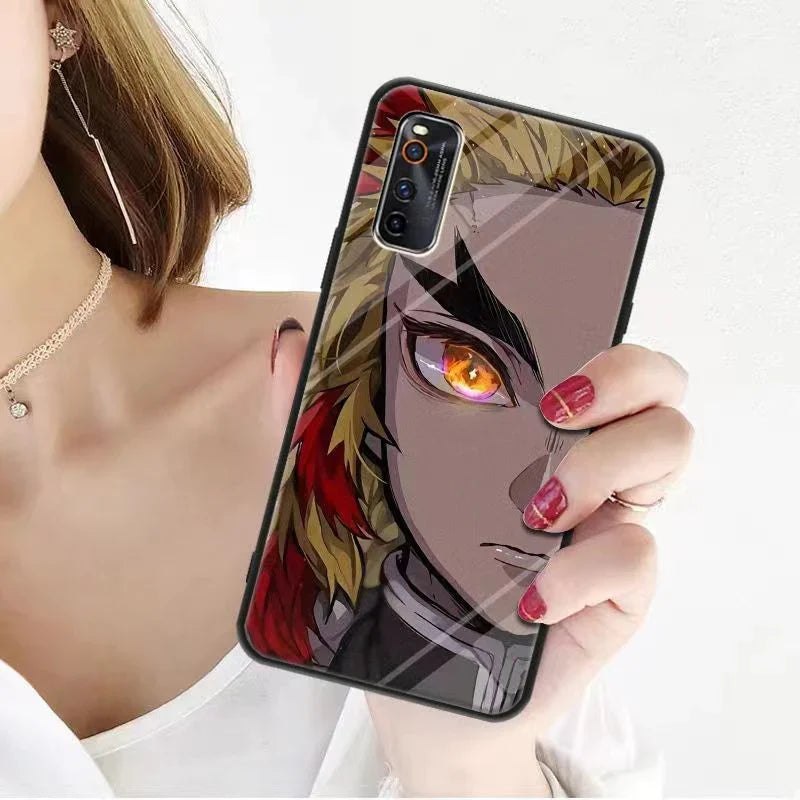 hashira Kyoujurou/Sanemi/Muichirou phone case exquisite trend silicone anti-collision