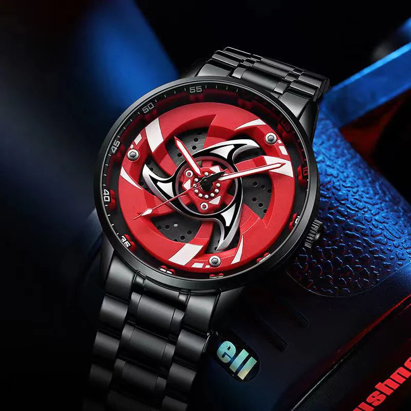 Sasuke/Madara/Itachi Sharingan rotating watch Handsome and cool watch