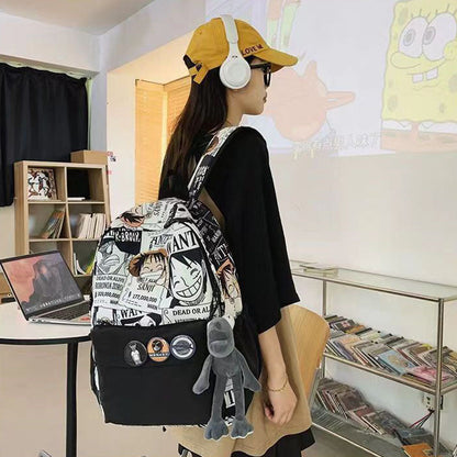 Luffy Sturdy Oversized Capacity Backpack (Suitable for school, travel, work)