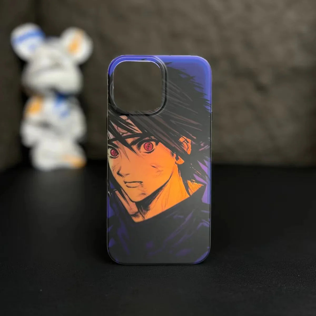 Sasuke/ itachi Apple refined trend silicone anti-collision phone case