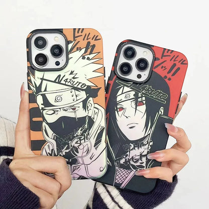 Itachi/Kakashi Apple exquisite Trend Silicone Anti-collision phone case