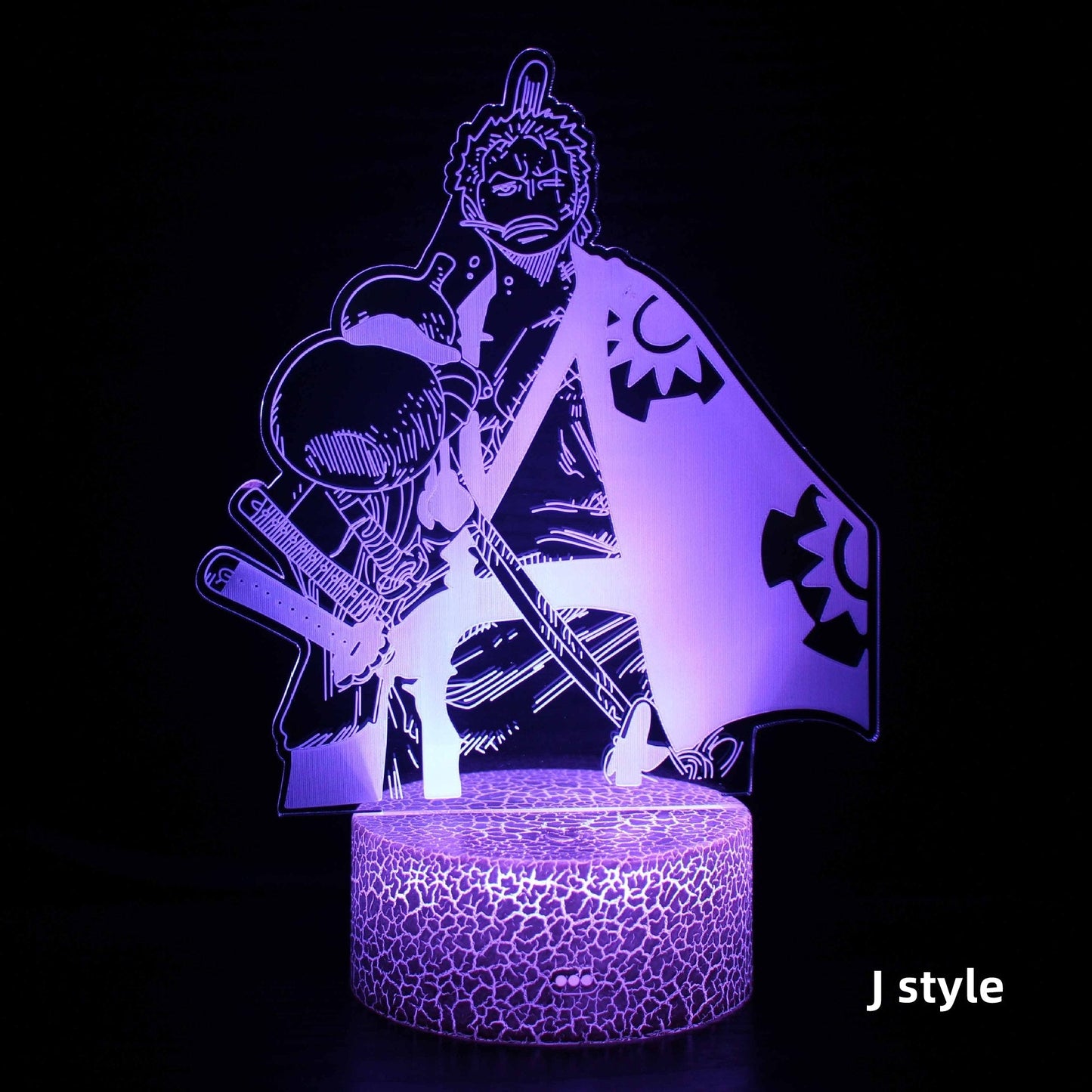 Luffy/Zoro/Sanji Acrylic Panel Character Night Lights