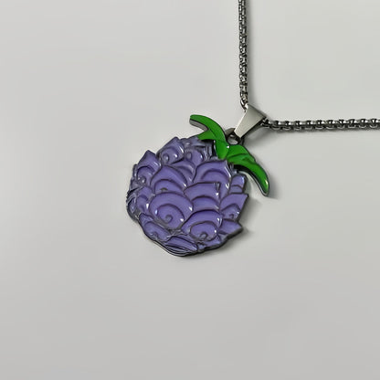 Ace/Luffy/Law The devil fruit alloy Fashion necklace