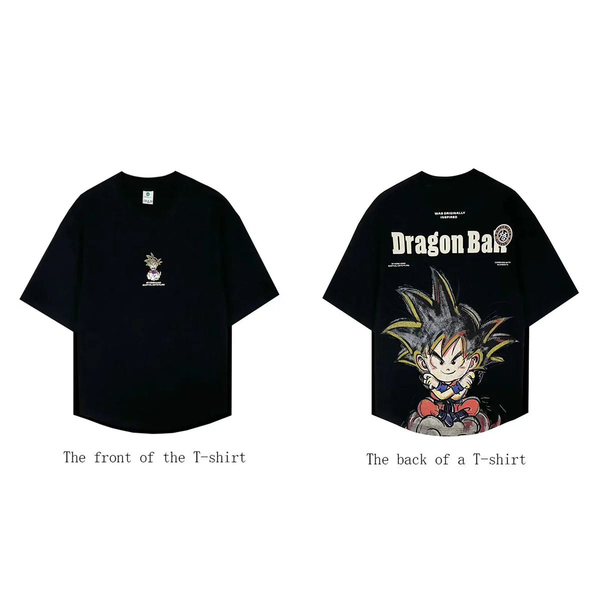 Son Goku new cotton short sleeve printed personality T-shirt clothes