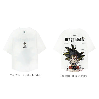 Son Goku new cotton short sleeve printed personality T-shirt clothes