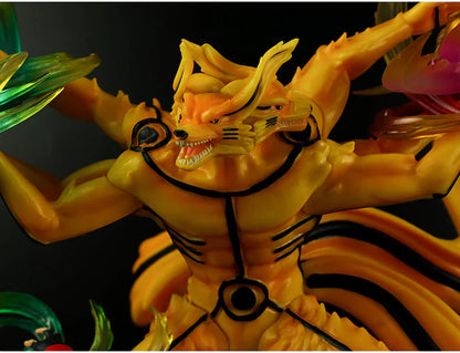 Nine-tailed Fox combat morphing light model