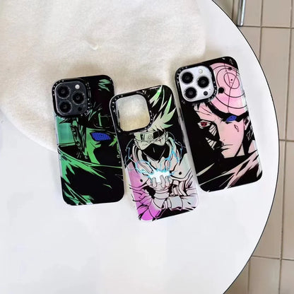 Pain/Kakashi/Obito Apple exquisite Trend Silicone Anti-collision phone case