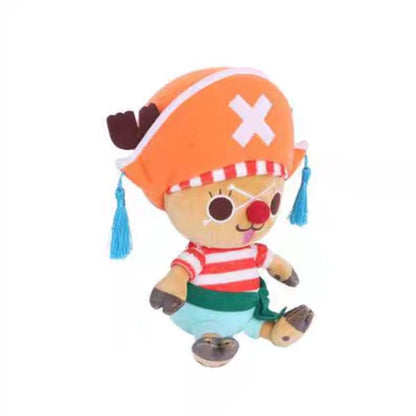 Luffy/Chopper/Ace/Sabo modelling lovely cartoon plush dolls toys