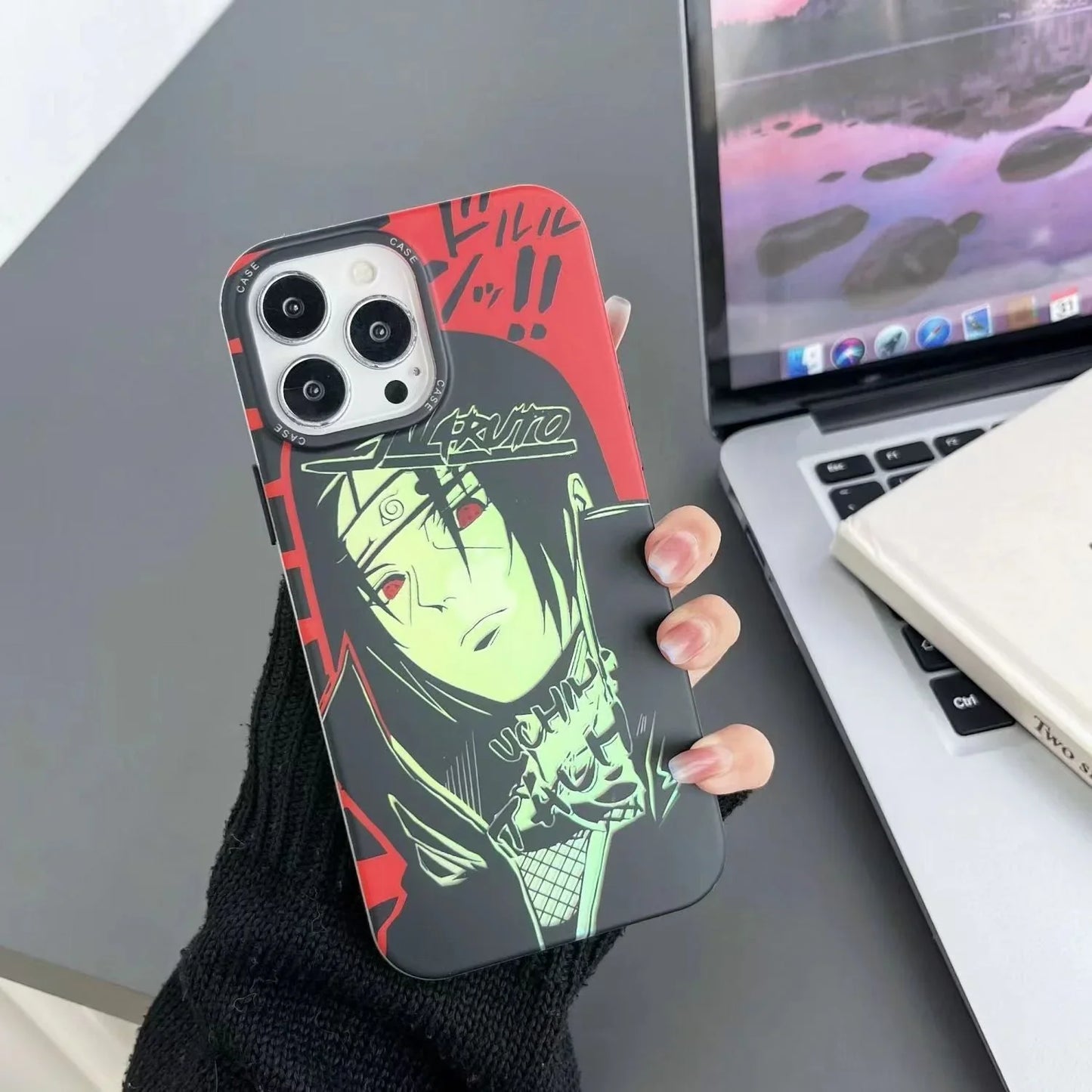 Itachi/Kakashi Apple exquisite Trend Silicone Anti-collision phone case