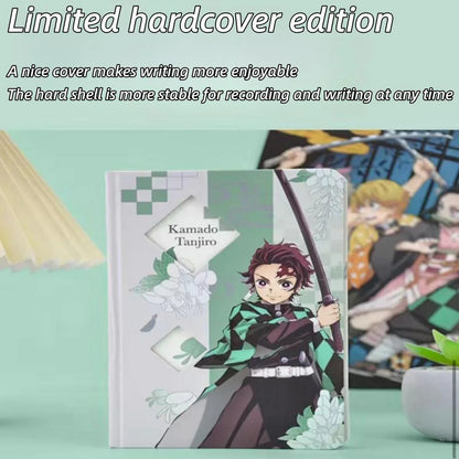 Tanjirou/Nezuko Stationery Set Gift Pack Pen Press Neutral Pen Book sticker High appearance Level Gift Box