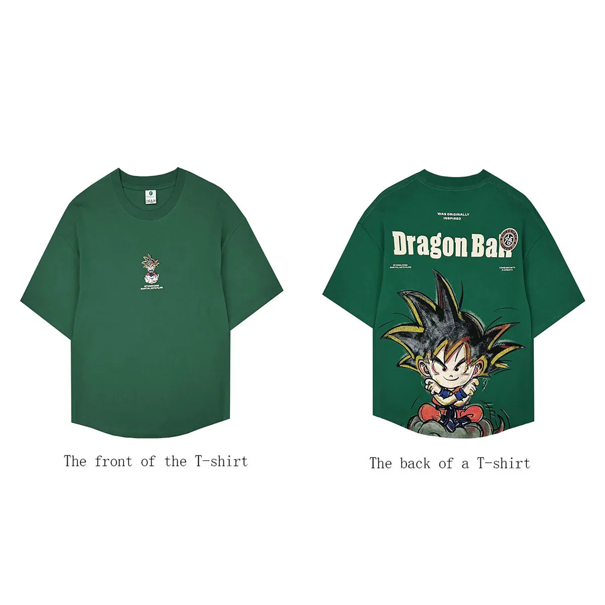 Son Goku new cotton short sleeve printed personality T-shirt clothes