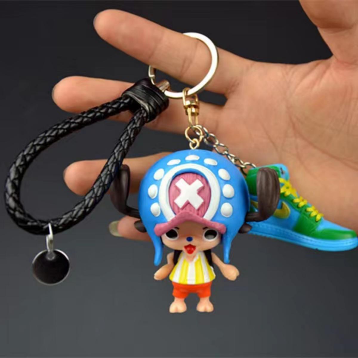 Nika luffy/Zoro character model keychain