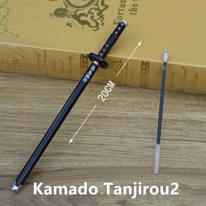 Kamado Tanjirou toy model Toy stationery rust-proof titanium alloy pen decoration