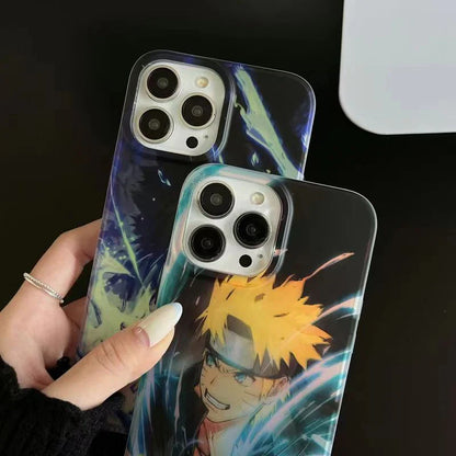 Sasuke/Uzimaki Apple exquisite Trend Silicone Anti-collision phone case