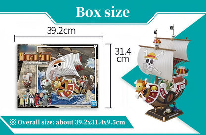 Thousand Sunny Pirate ship assembly model