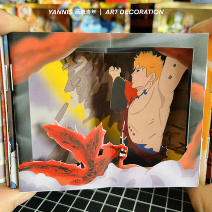 Uzumaki/Jiraiya Create an exclusive pop-up book for the fun of the voyage Diary