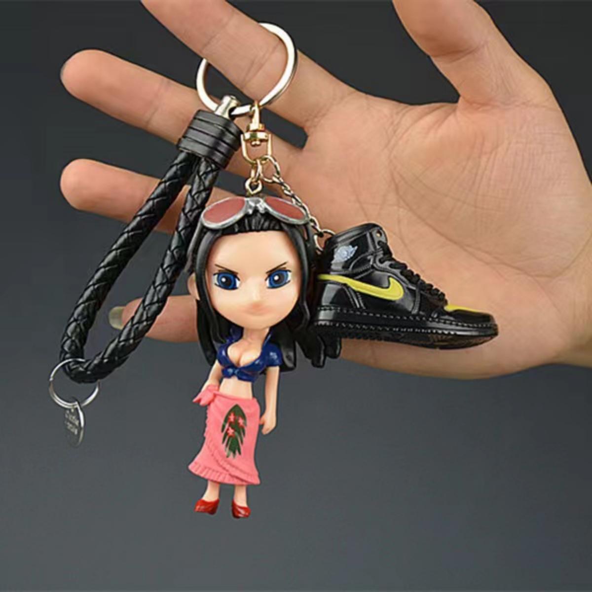 Nika luffy/Zoro character model keychain