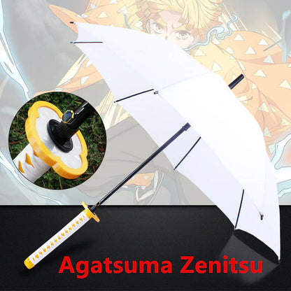 Tanjirou Cool Semi-Automatic  umbrella And An Umbrella That Folds