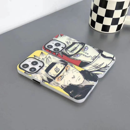 Pain/Uzumaki/Kakashi Apple exquisite Trend Silicone Anti-collision phone case