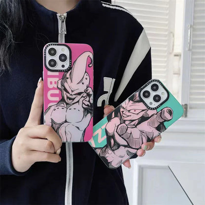 Goku/Vegeta/Buu/Frieza Apple exquisite Trend Silicone Anti-collision phone case