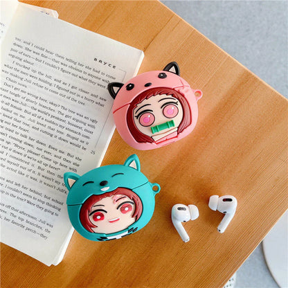 Suitable for Apple AIRPOds 1/2 generation ear case Pro3 silicone soft protection