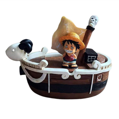 Luffy Going Merry Ashtray Creative Personality Ashtray with Lid