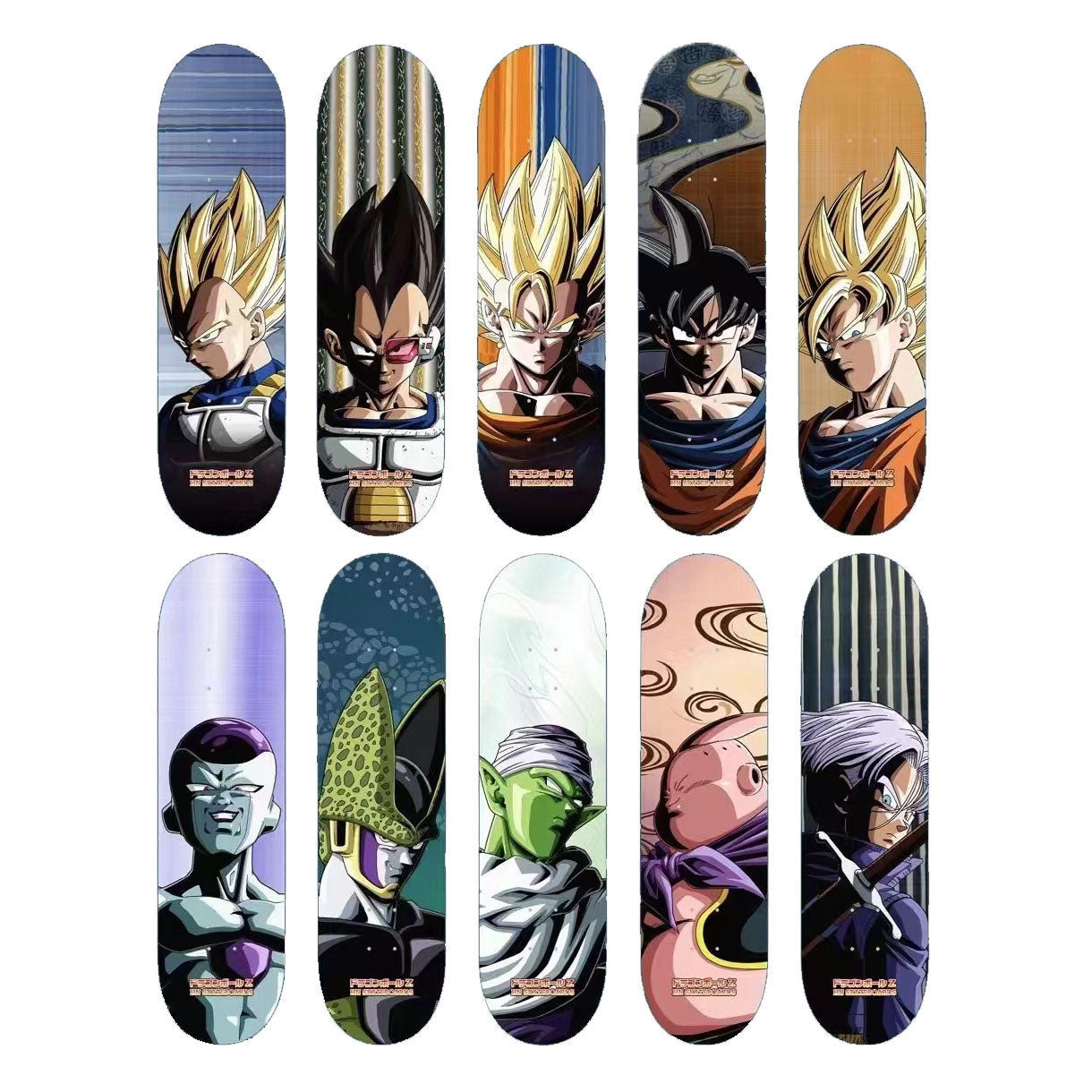 Goku/Vegeta Professional Fine Pattern Skateboard(Size:80CM×20CM)