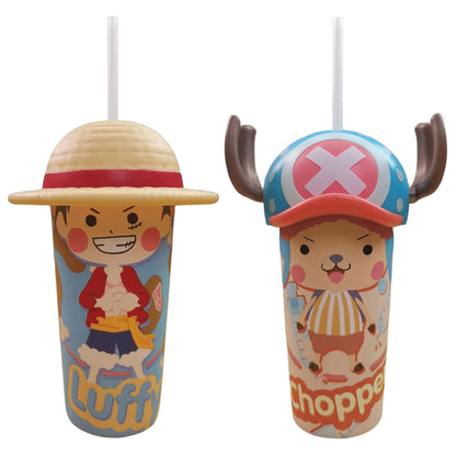 Luffy/Chopper Cola cold drink cup