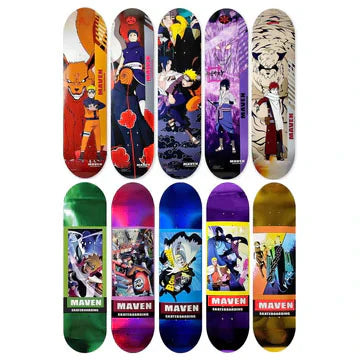 Boruto/Sarada Skateboard Professional skateboard Exquisite pattern skateboard