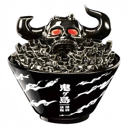 Nika Luffy/Kaidou The island of ghosts Bowl Ceramic bowl of fine workmanship