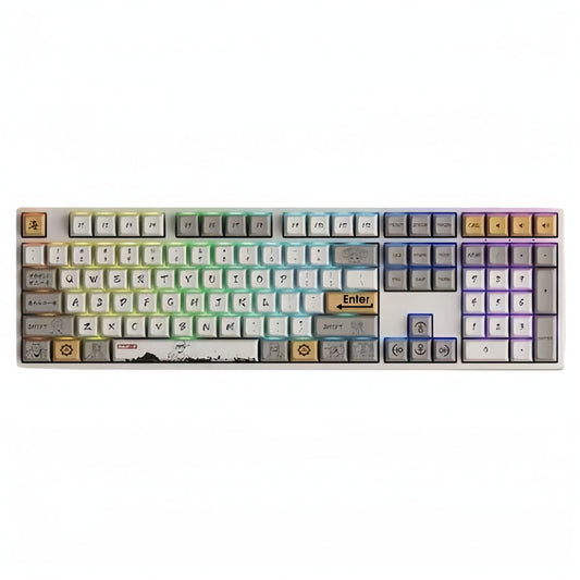 Luffy tri-mode connection RGB backlit mechanical keyboard