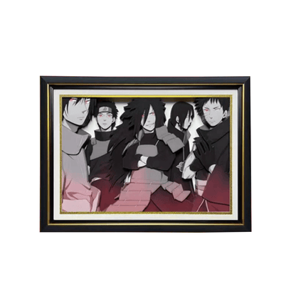 Sasuke/Itachi handsome cartoon handicraft 3D drawing