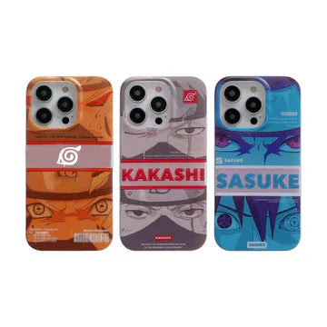 Uzumaki/Sasuke/Kakashi Apple exquisite Trend Silicone Anti-collision phone case