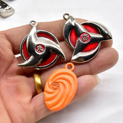 Sasuke/Itachi Metal model pendant set