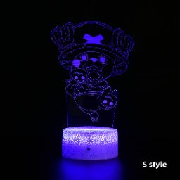 Luffy/Zoro/Sanji Acrylic Panel Character Night Lights