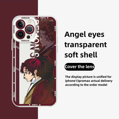 Tanjirou/Nezuko iPhone, Android phone case Apple Refined Trend silicone anti-collision phone case