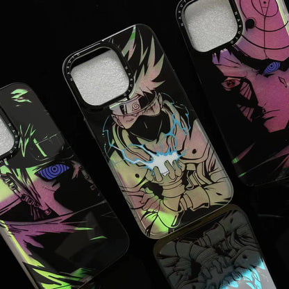 Pain/Kakashi/Obito Apple exquisite Trend Silicone Anti-collision phone case