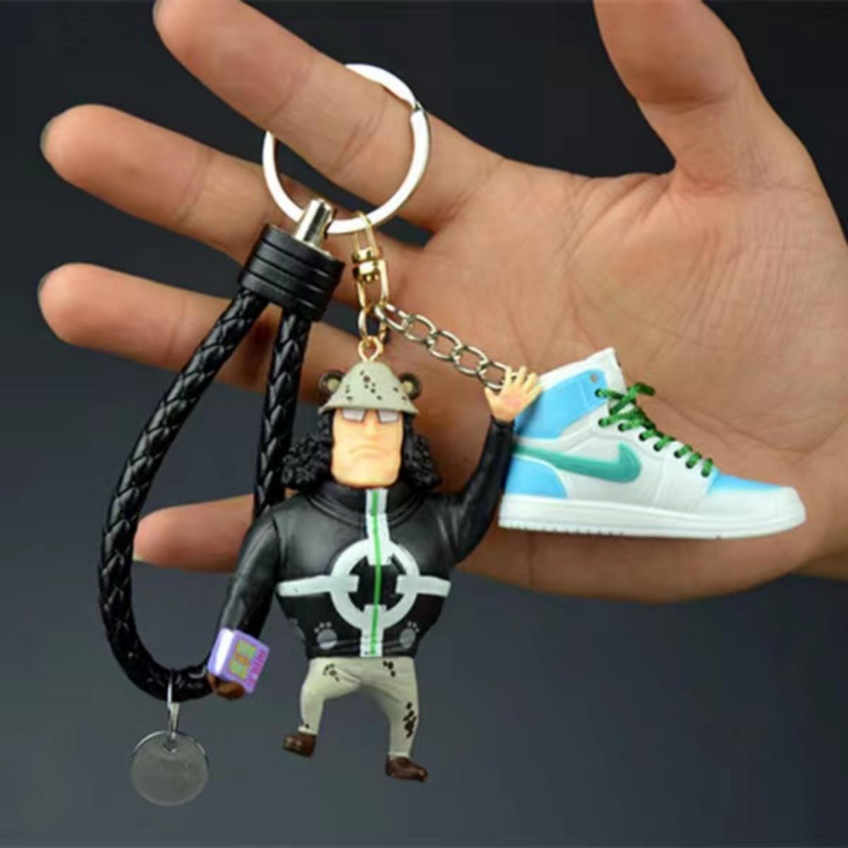 Nika luffy/Zoro character model keychain