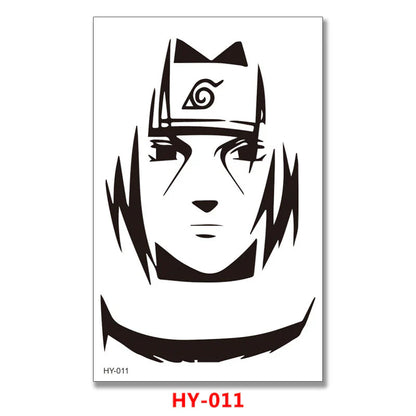 Uzumaki/Sasuke Cool character tattoo stickers