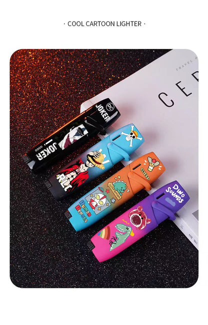 Luffy Character Print Windproof Lighter