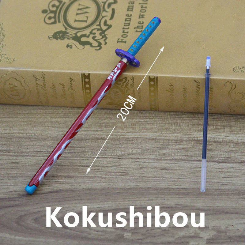 Kamado Tanjirou toy model Toy stationery rust-proof titanium alloy pen decoration