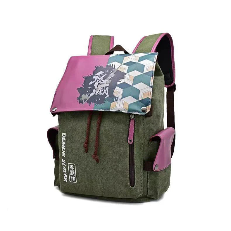 Tanjirou/Nezuko/Zenitsu/GiyuuSturdy Oversized Capacity Backpack