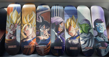 Goku/Vegeta Professional Fine Pattern Skateboard(Size:80CM×20CM)