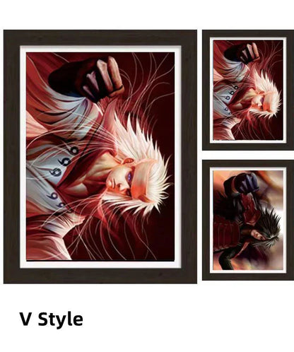 Uzumaki/Sasuke/Kakashi Hd 3d gradient decorative painting cool moving painting characters