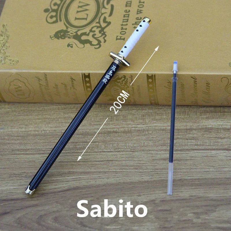 Kamado Tanjirou toy model Toy stationery rust-proof titanium alloy pen decoration