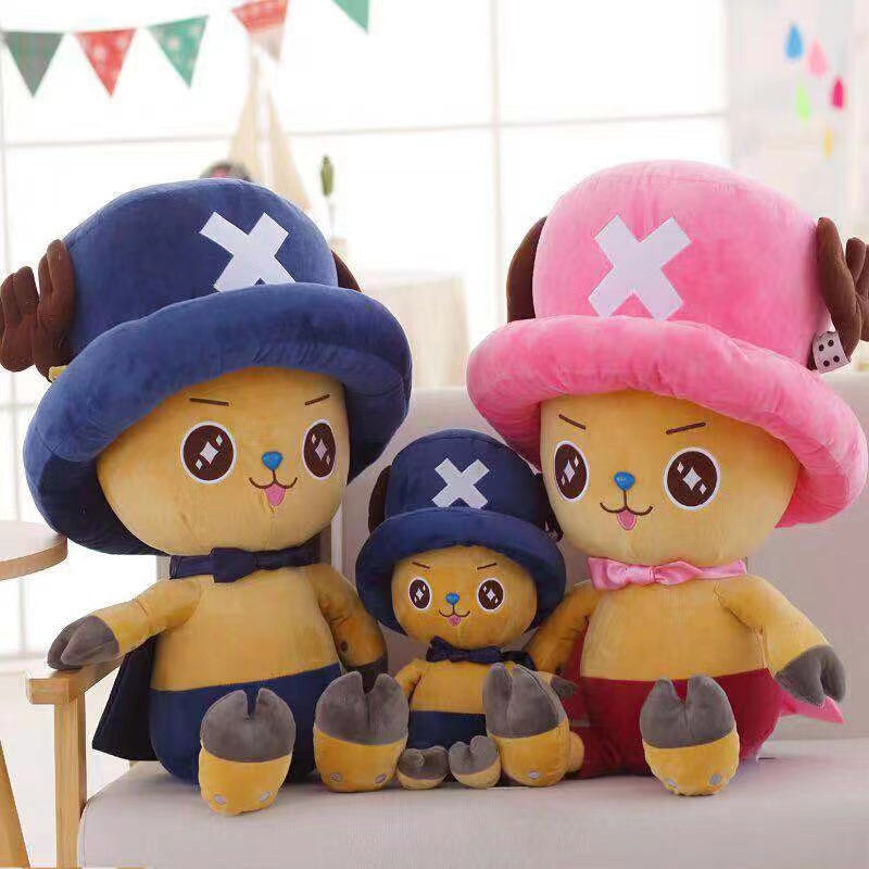 Luffy/Chopper/Ace/Sabo modelling lovely cartoon plush dolls toys