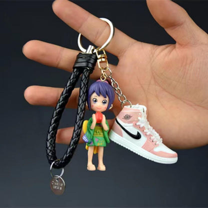 Nika luffy/Zoro character model keychain